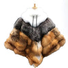 Melody Chic - Fox Fur Poncho - Worthy Chic