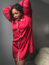 Since 1913 - Silk Pajama Shirt Dress -SOLD OUT - Worthy Chic