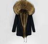Ms Burr - Women Fur Parka Coat - Worthy Chic