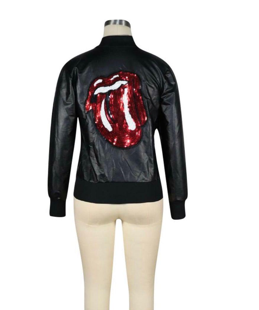 Ms. KISS ME BOO - Women Sequin Jacket -SALE - Worthy Chic