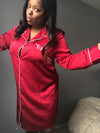 Since 1913 - Silk Pajama Shirt Dress -SOLD OUT - Worthy Chic
