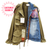 Miss Spring Fling - Denim Patchwork Jacket -SALE! - Worthy Chic