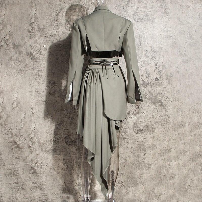 Miss Sofia - Women's Two Piece Lace Up Set-SALE! - Worthy Chic
