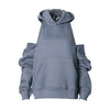 Miss Blade - Women's Cut Out Hoodie - Worthy Chic