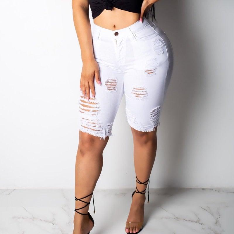Miss Destiny Chic - Holly Jeans Shorts - Worthy Chic