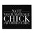 NOT YOUR AVERAGE CHICK - Throw Blanket - Worthy Chic