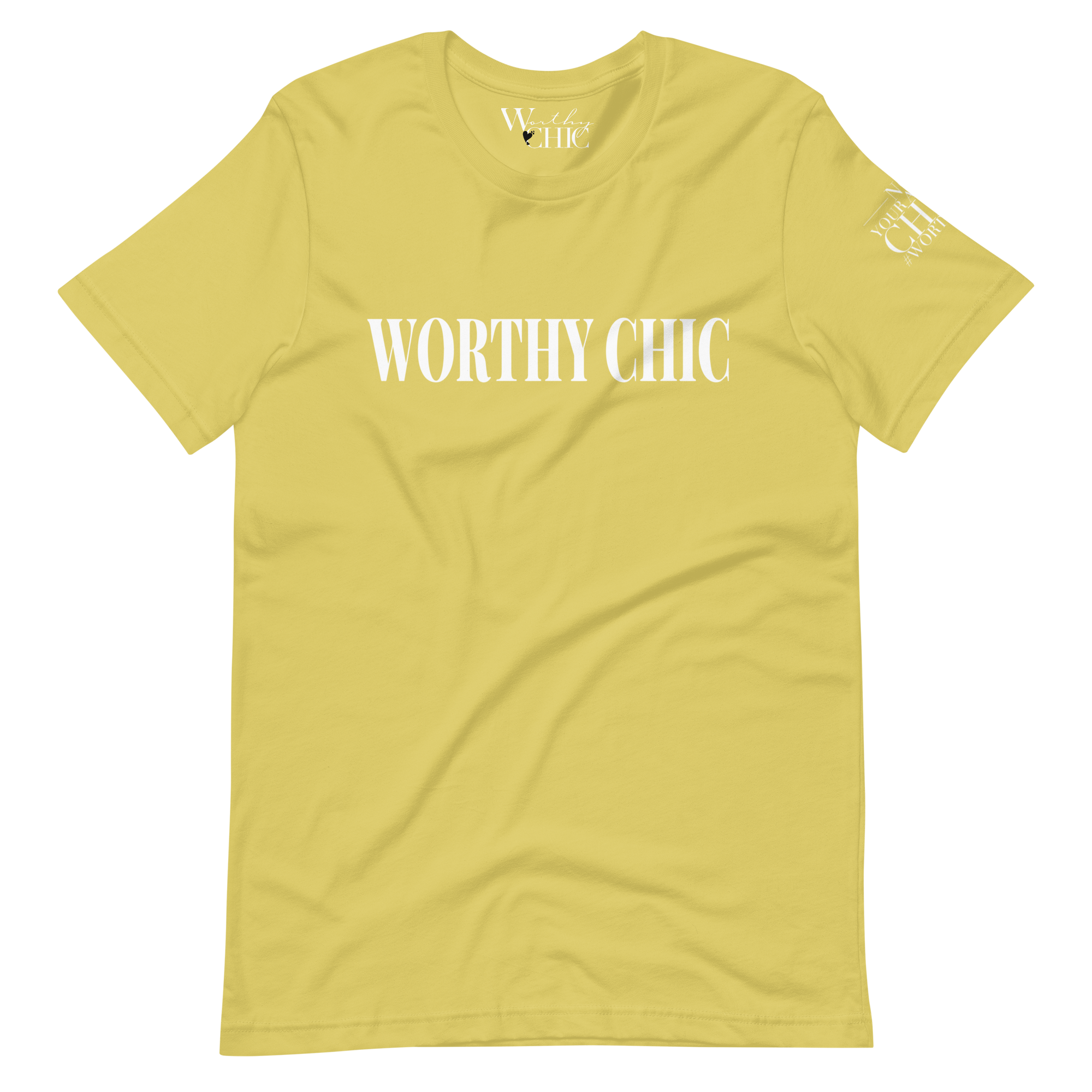 Worthy Chic Station Logo - Short-Sleeve T-Shirt