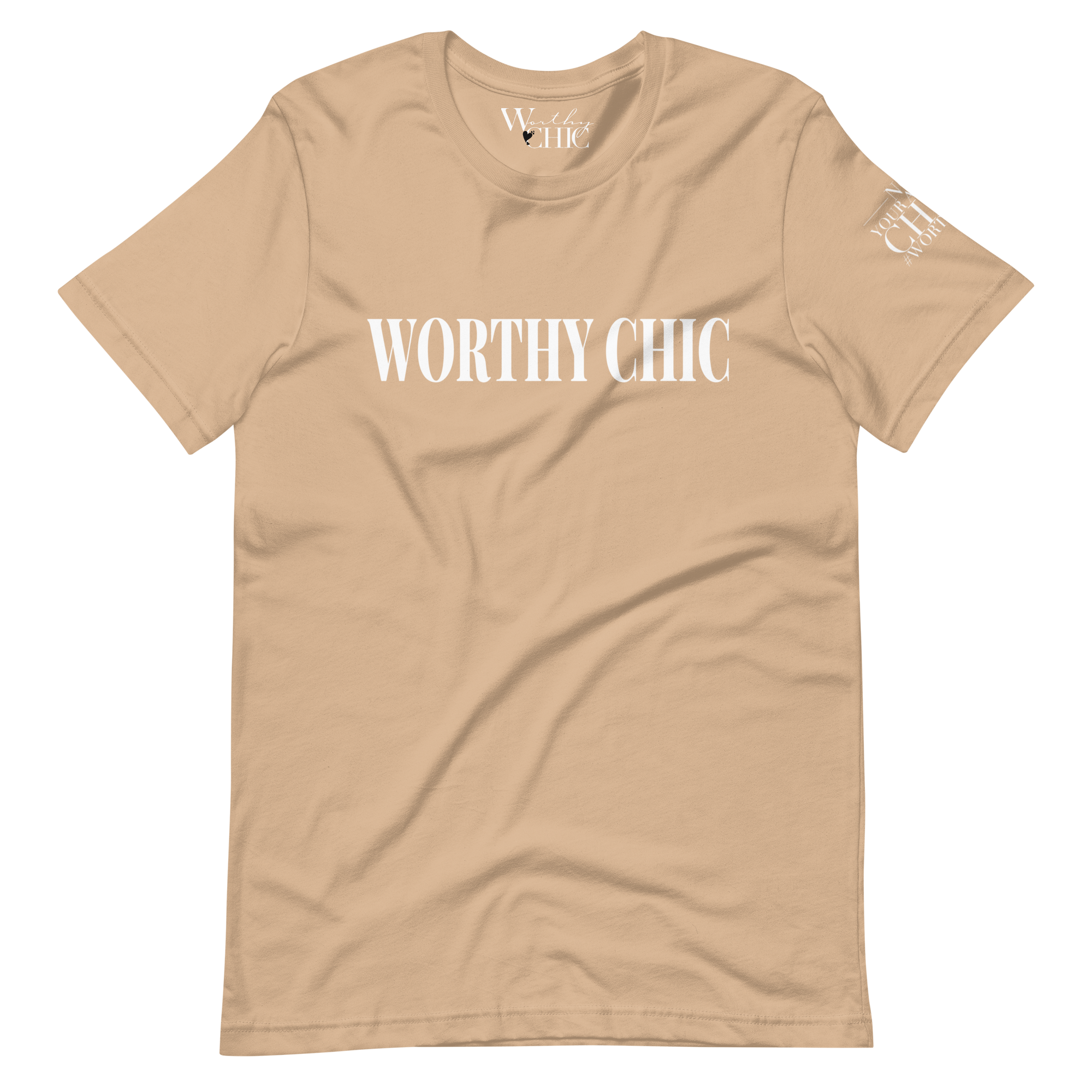 Worthy Chic Station Logo - Short-Sleeve T-Shirt
