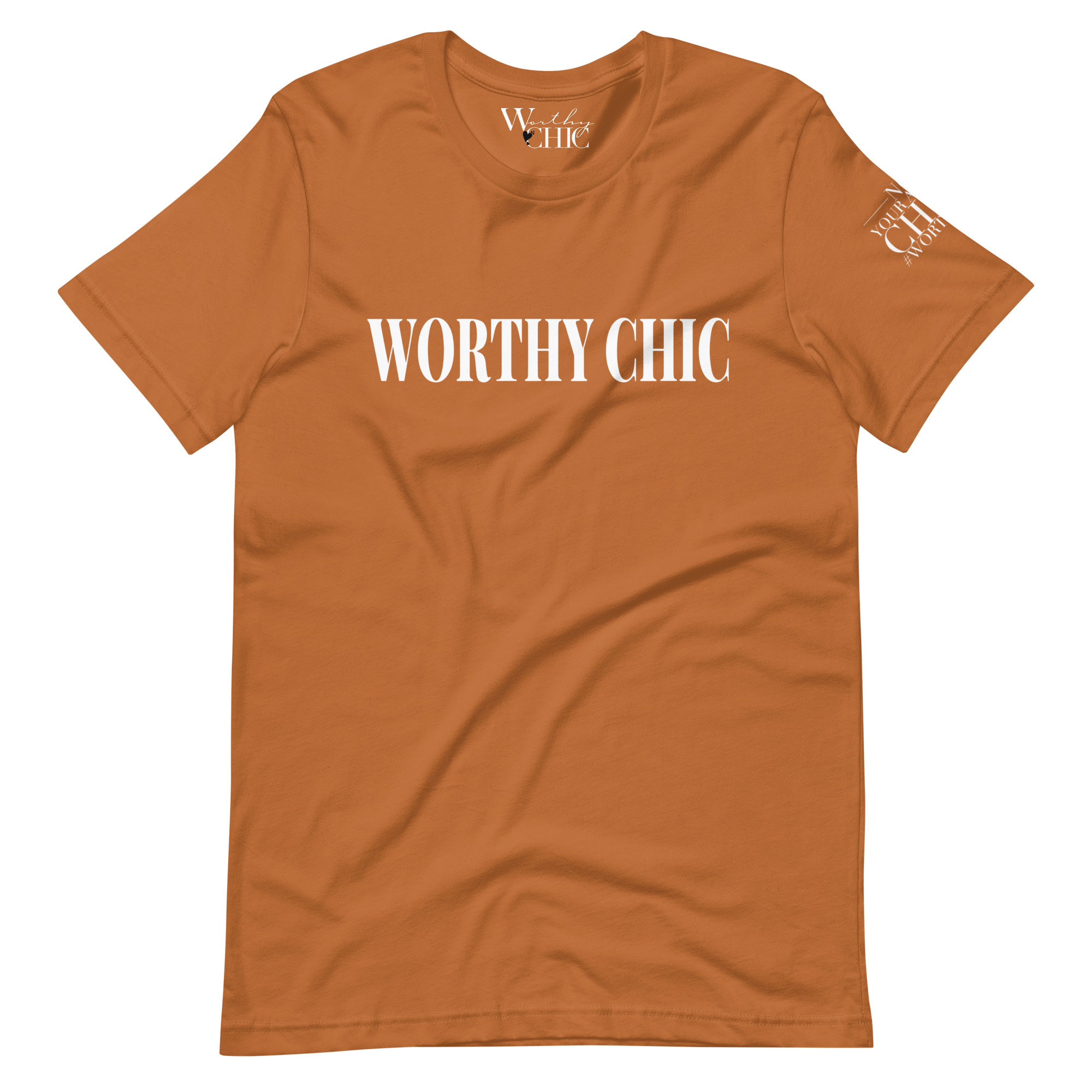 Worthy Chic Station Logo - Short-Sleeve T-Shirt